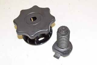 Audi A5 8F 09-12 Spare wheel attachment screw, black