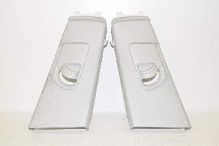 Audi A5 8T 07-12 Panel B pillar left + top right in SET moon silver TB9