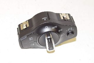 Audi A4 8K B8 12-15 Switch light switch NSW NSL black chrome car xenon
