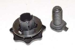 VW Polo 6C 14- Screw for spare wheel attachment spare wheel black TOP original