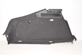 Audi A5 8T 07-12 Luggage compartment trim with small cover for Sportback black