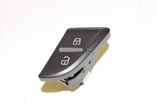 Audi A5 8T 12- Central locking switch ZV Left front black