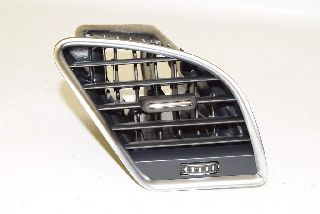 Audi A4 8K B8 12-15 Air nozzle, ventilation grille, front right, black chrome