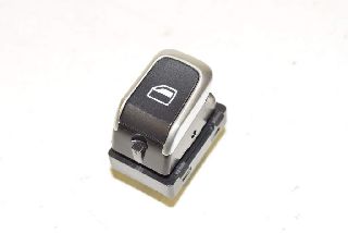 Audi Q5 8R 13- Window lifter switch front rear left right black chrome