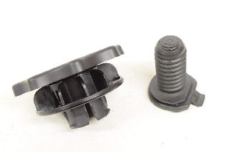 Audi A5 8T 12- Screw for spare wheel attachment black 2 pieces ORIGINAL