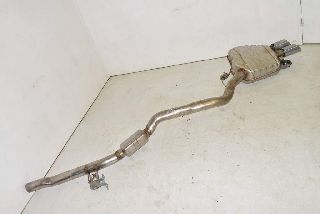 Audi A5 8T 12- Exhaust rear silencer + middle silencer 2.0TDI exhaust pipe ORIGINAL