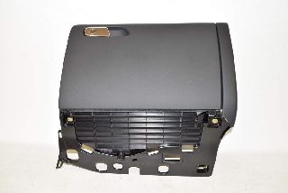 Audi A5 8F 12-17 Storage compartment glove box soul black with chrome buckle