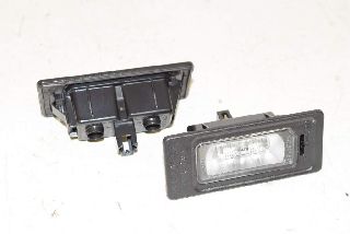 Audi A5 8F 12-17 License plate light left and right LED ORIGINAL