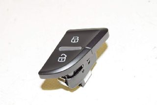 Audi A5 8T 07-12 Central locking switch ZV left front black ORIGINAL