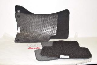 Audi A5 8T 12- Floor mats floor mats SET front + rear original Audi black QA5