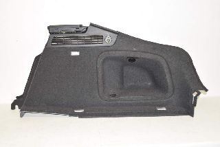 Audi A5 8T 07-12 Trunk lining right with cover for Sportback black