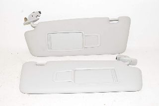 Audi A5 8T 12- Sun visor with mirror right and left lunar silver FT9 - South Korea