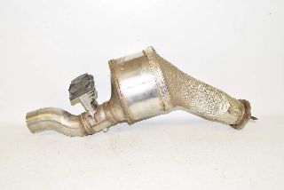 Audi A6 4G 10-15 Catalytic converter with exhaust flap 2.0CR Diesel 20 km as good as new EU6 plus
