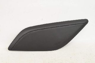 Audi A7 4G 15- Side panel trim, real leather, right center console 25D