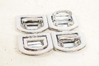 Audi A6 4G 15- Trunk lashing eyes Lashing eyes SET 4 pieces chrome ORIGINAL