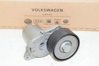 VW Polo 6 AW 17- Tensioner pulley tensioner pulley holder damper belt tensioner TFSI NEW CONDITION