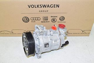 VW Polo 6C 14- Denso air conditioning compressor with ORIGINAL pulley