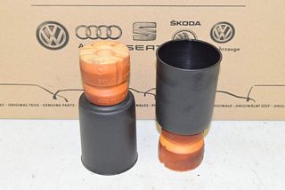 Audi A7 4G 11-14 Shock absorber HL + HR rear stop buffer 81mm ORIGINAL