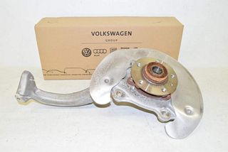 Audi A6 4G 15- Steering knuckle wheel bearing housing front right M14 NEW VALUE TOP