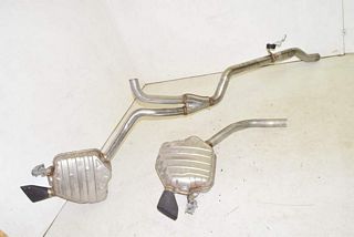 Audi A6 4G 15- Exhaust rear silencer + middle silencer 3,0TDI ORIGINAL 33km