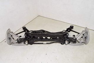 Audi A6 4G 10-15 Rear axle complete wishbone subframe ORIGINAL Quattro 32km