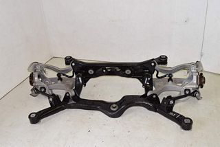 Audi A7 4G 15- Rear axle complete 44 km wishbone subframe ORIGINAL Quattro