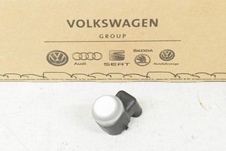 VW Golf 6 Var 09-14 Rear parking aid sensor Sensor Gletscherweiß metallic LS9R