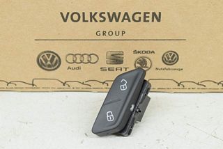 VW Golf 7 Var 14- Central locking switch ZV black ORIGINAL