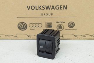 VW Golf 7 Var 14- Headlamp leveling switch, black ORIGINAL