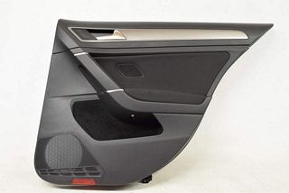 VW Golf 7 1K 12-15 Door Door Panel Inside HR Rear Right 5-Door Cloth Black