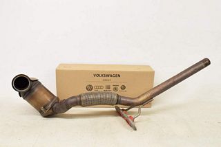 VW Golf 7 Var 14- Catalytic converter with flexible pipe and exhaust pipe for petrol engines