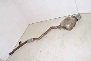 Audi A5 8T 12- Exhaust rear silencer + middle silencer 2.0TDI exhaust pipe ORIGINAL