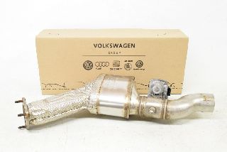 Audi A6 4G 10-15 Catalytic converter with exhaust flap 2.0CR 190hp 140kW approx. 26 km