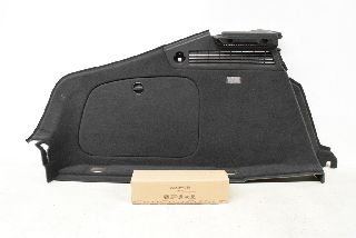 Audi A5 8T 12- Trunk lining left + cover small for Sportback black ORIGINAL