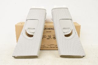 Audi A5 8T 07-12 Panel B pillar left + right top SET moon silver TB9 ORIGINAL