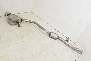 Audi A5 8F 12-17 Exhaust rear silencer + middle silencer 2.0TDI ORIGINAL only 12km
