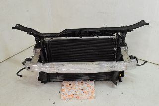 Audi A5 8F 12-17 Front mask lock carrier radiator fan motor impact absorber SET ORIGINAL