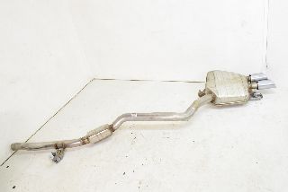 Audi A5 8T 12- Exhaust rear silencer + middle silencer 2.0TDI ORIGINAL only 18 km