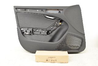 Audi A5 8T 12- Door door panel inside VL front left imitation leather for memory black WFA ORIGINAL