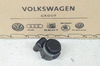 VW Passat 3G B8 14- Sensor parking aid transmitter matt black 9B9 angle connection ORIGINAL NEW