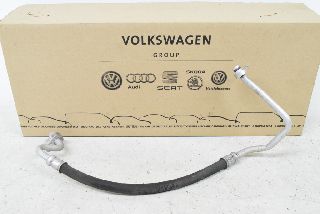 VW Golf 7 Var 14- Air conditioning line air conditioning hose compressor to condenser ORIGINAL