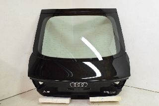 Audi A5 8T 12- Tailgate boot lid Sportback S-Line + rear window LY9T Mythos black ORIGINAL