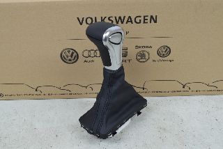 Audi A5 8T 12- Gear knob gear boot automatic transmission leather selector lever ORIGINAL black