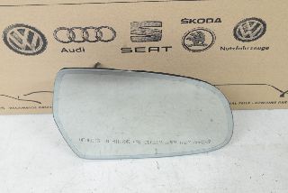 Audi A5 8T 12- Recording exterior mirror mirror glass right automatically dimming ORIGINAL