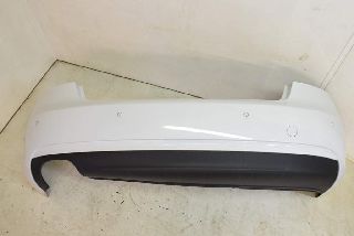 Audi A5 8T 12- Rear bumper Sportback Glacier White LS9R with PDC + spoiler ORIGINAL