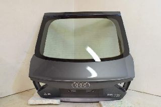 Audi A5 8T 07-12 Tailgate boot lid Sportback S-Line + rear window LX7R monsoon gray ORIGINAL