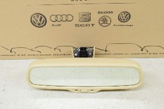 Audi Q5 8R 13- Rearview mirror automatically dimming rain sensor pashmina beige QE2 NEW