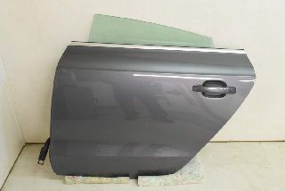 Audi A5 8T 07-12 Door Door HL Rear Left Sportback Monsoon Gray LX7R Factory Paint