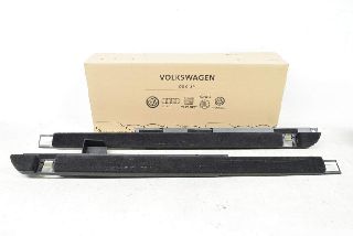Audi A4 8W B9 16- Trunk rail L+R cover strip left right black ORIGINAL