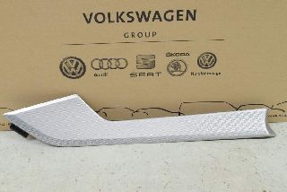 Audi A4 8W B9 16- Leiste Dekorleiste Tür Vorne Links Alu Elipse Silber ORIGINAL